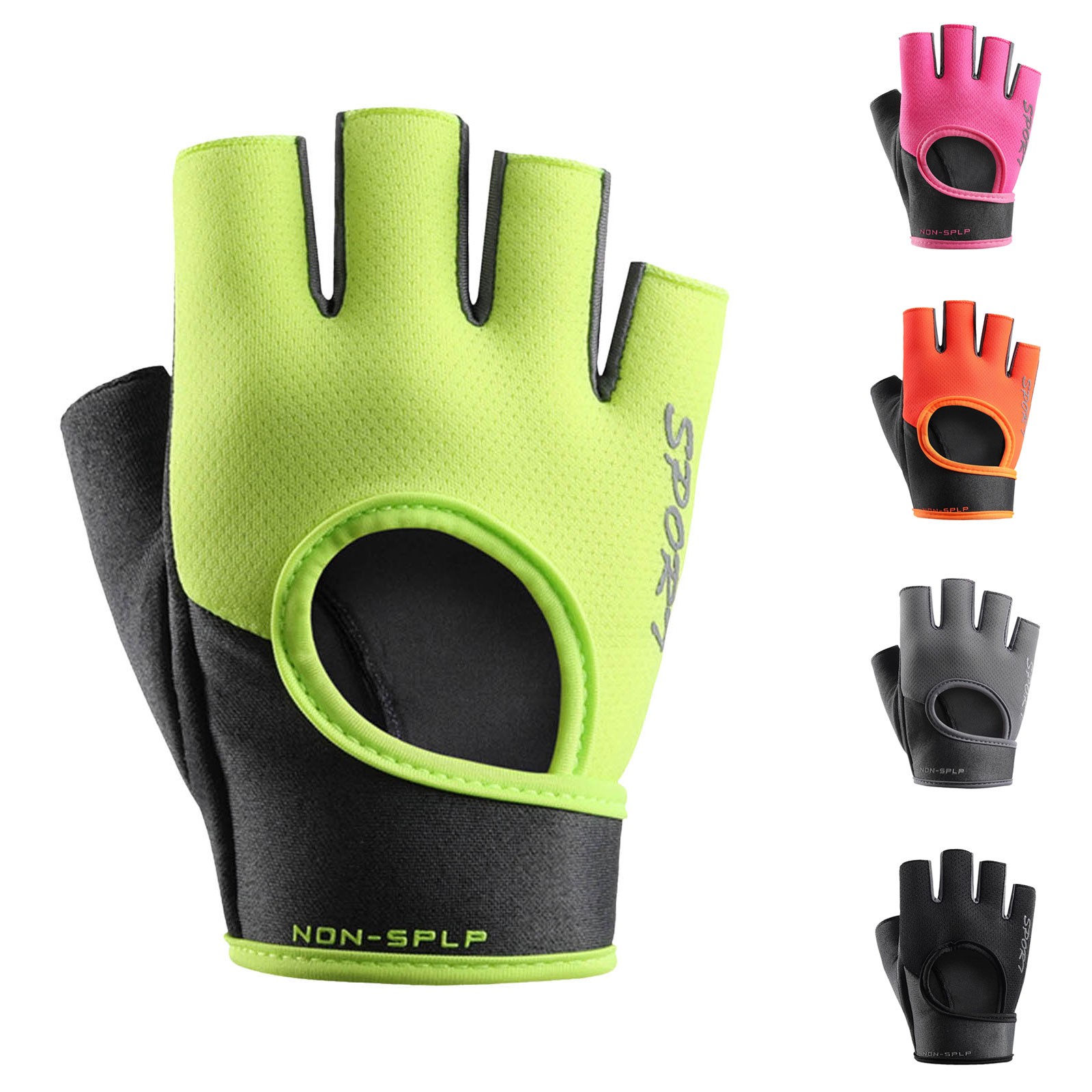 Workout Glove Gym - Sarung Tangan Setengah Jari untuk Bersepeda,